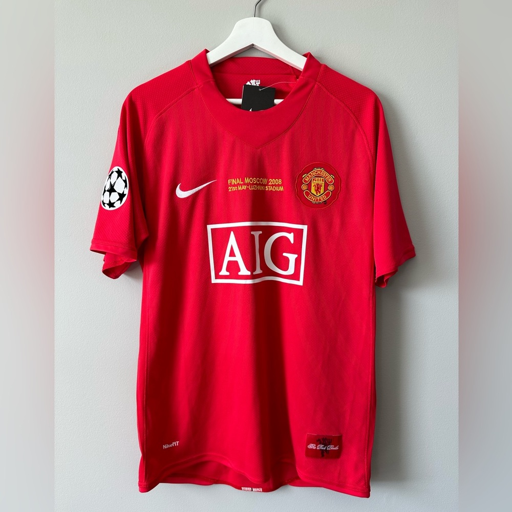 Cristiano Ronaldo Manchester United Champions League 2008 Final New Men’s Jersey